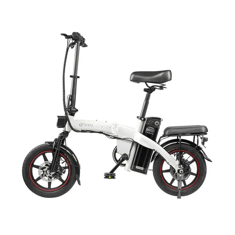 Bici elettrica completamente pieghevole DYU A5 Smart da 14 pollici