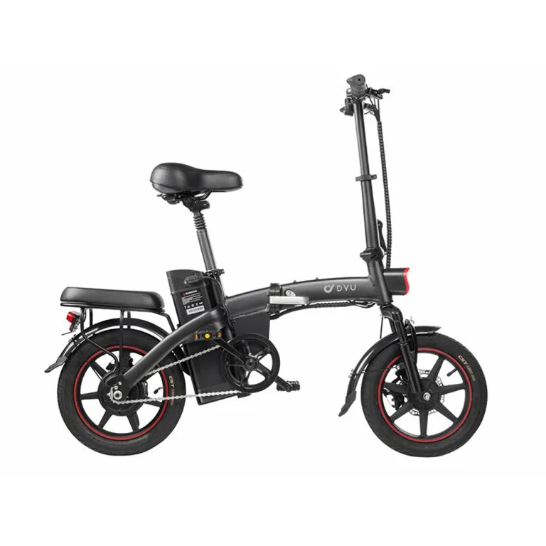 Bici elettrica completamente pieghevole DYU A5 Smart da 14 pollici