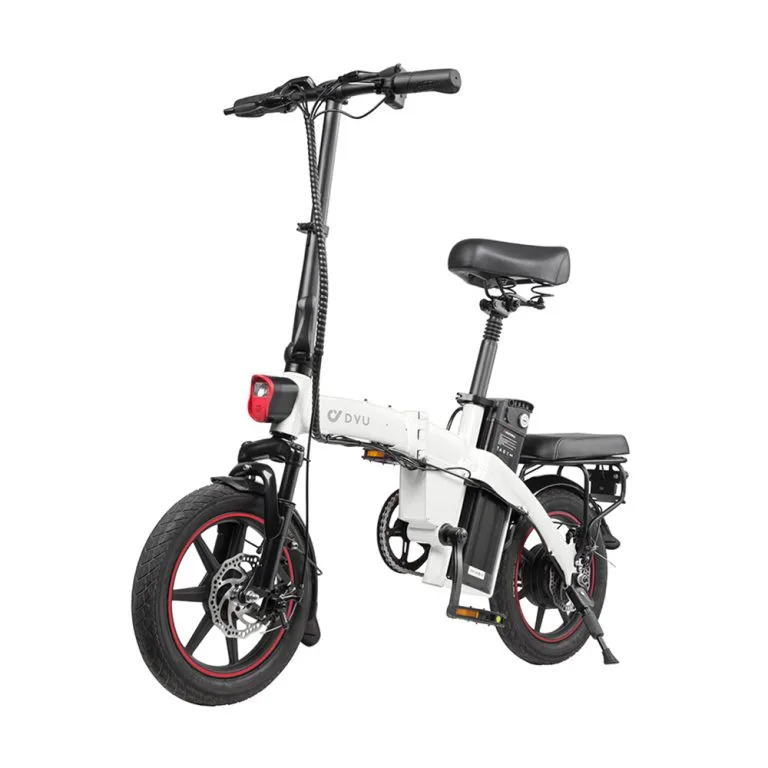 Bici elettrica completamente pieghevole DYU A5 Smart da 14 pollici