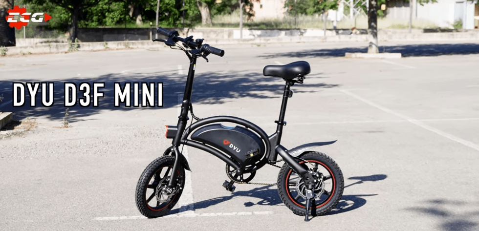 Revisión de la mini bicicleta eléctrica DYU D3F del camionero geek