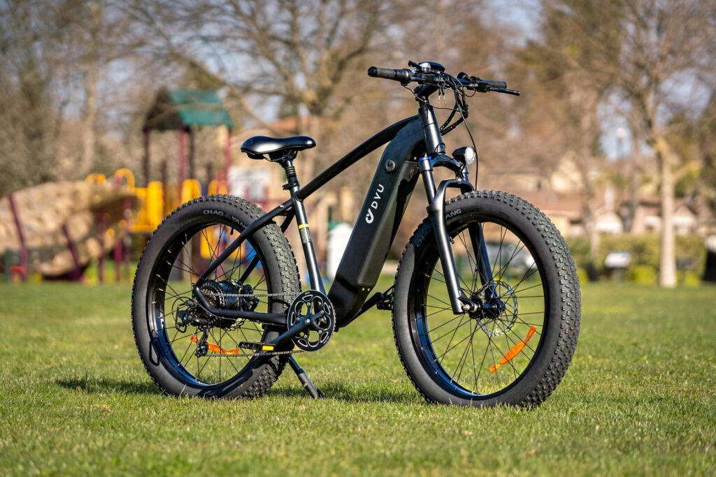 dyu king 750 electric bike fat tiremountain electric bike DYU King 750 26 Inch 48V 750W 45KM/H Mountain Electric Bike